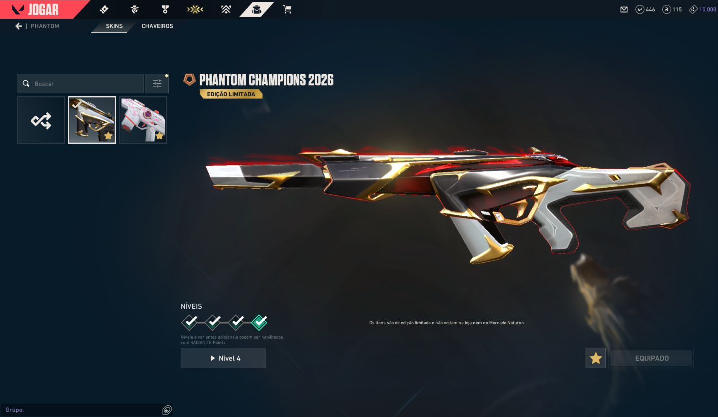 Conta Valorant Com Karanbit ion e Outras Skins