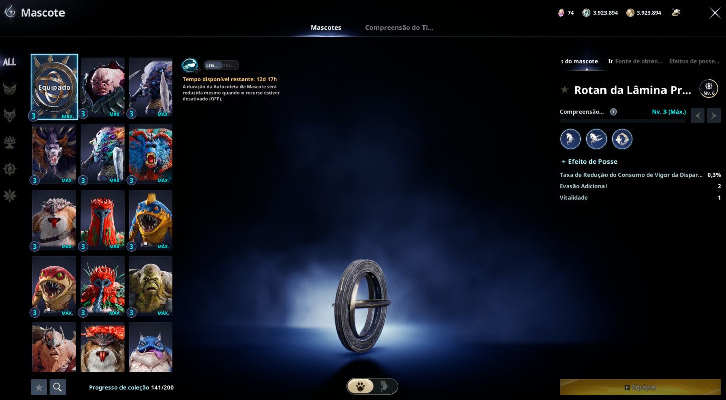 Conta Aion 2 | Chanter Gs 1952 CP 93K ZIKEL Asmodian