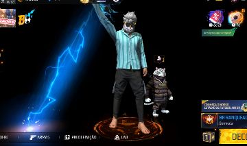 CONTA DE FREE FIRE / EVOLUTIVAS E SKINS RARAS