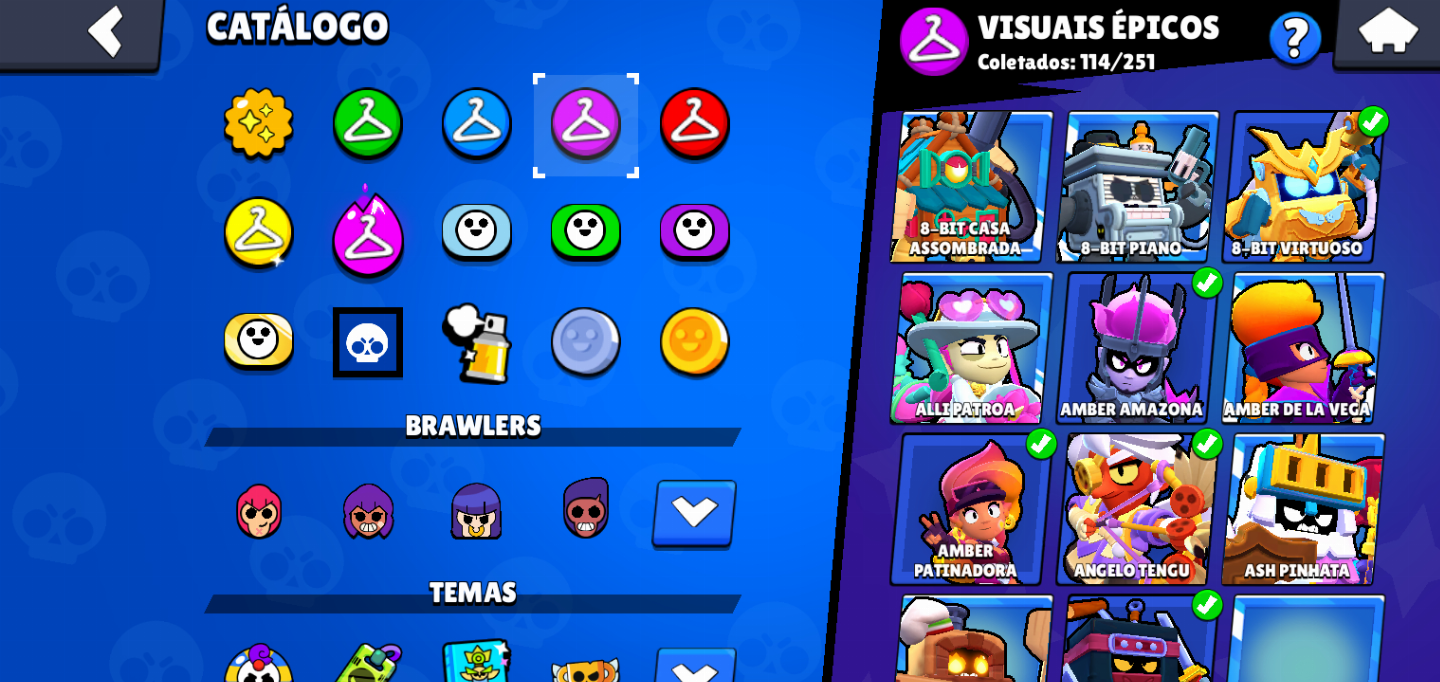 CONTA BRAWL STARS 106/106 COM 62K E MAIS DE 310 SKINS | NEGOCIO VALOR