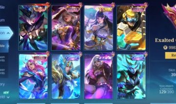 Legend Miya - 5 LuckBox(Alice,Johnson,Gatotkaca,Odette,Kimmy)