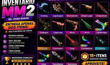 CORRUPT + CHROMA LIGHTBRINGER, CANDLEFLAME + ETERNALCANE | INVENTÁRIO MM2