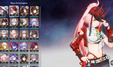 Conta end game completa cheia de 5 estrelas