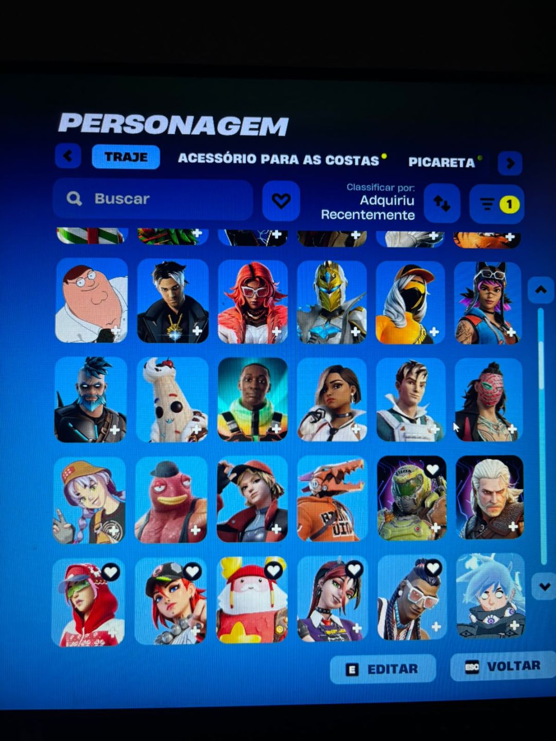 Conta de fortnite com wildcat