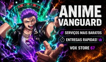 ANIME VANGUARDS/ UPDATE 13 /SERVIÇOS/UNITS/FAMILIAR/STATUS