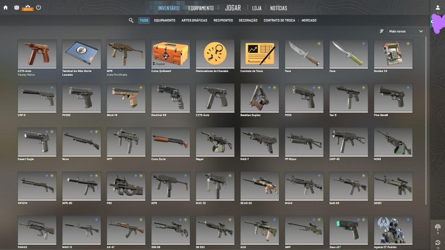 CONTAS DE CS2 PRIME + PREMIER LIBERADO