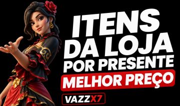 VBUCKS (ITENS DA LOJA) VIA PRESENTE NO FORTNITE -PROMOÇÃO JULHO MELHOR PREÇO GG