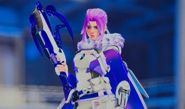 CONTA OVERWATCH 2 COM SKIN GALACTICA DE COMPETITIVO DA SEASON ATUAL