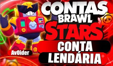 Conta elo lendária BRAWL STARS + conta CLASH ROYALE