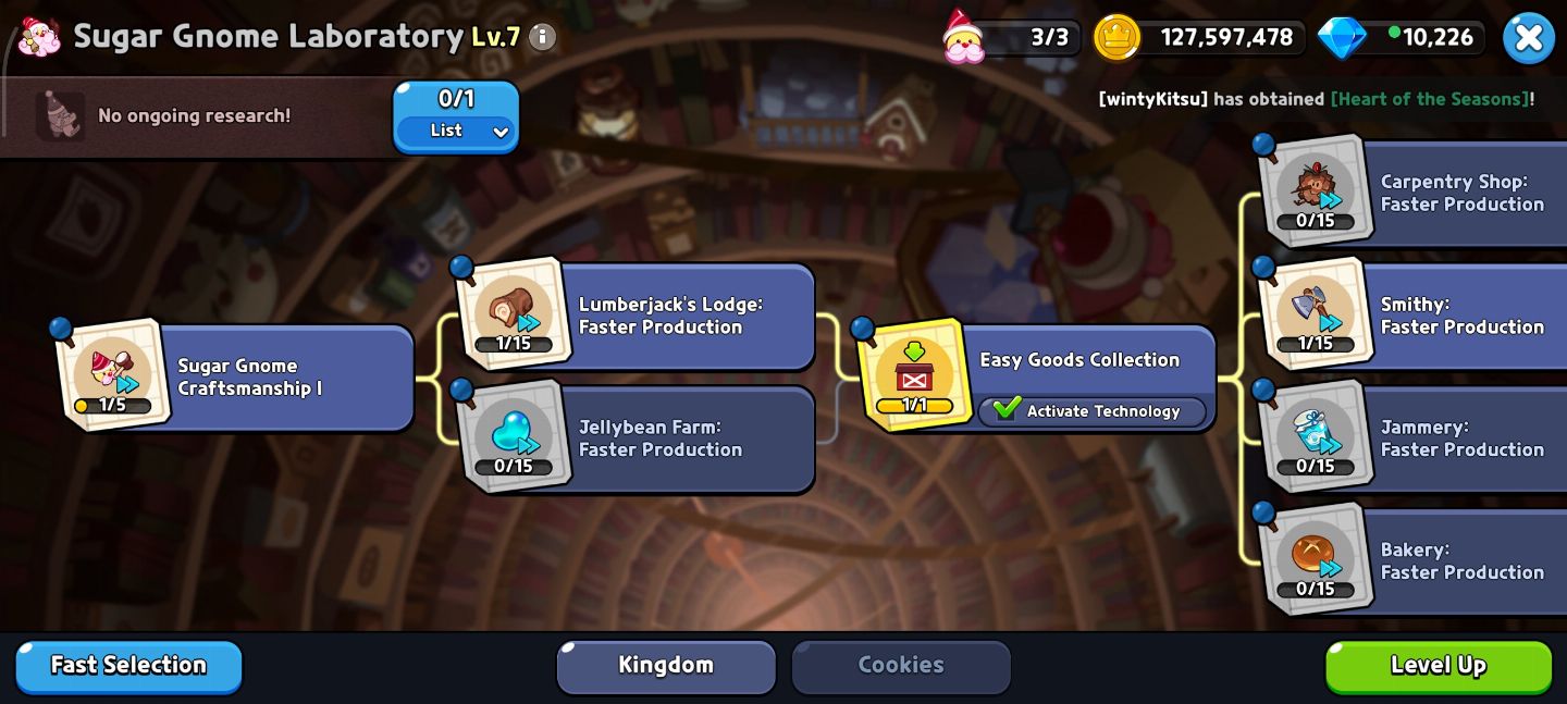 Conta para iniciantes COOKIE RUN:KINGDOM