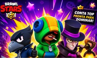 Conta Brawl Stars 60+ skins