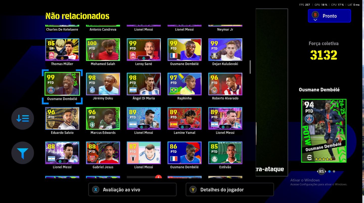 Conta efootball Steam/pc