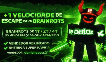 +1 Velocidade de Escape para Brainrots! / +1 Speed Escape For Brainrots 2T/3T/4T