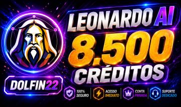LEONARDO IA | 8.500 CRÉDITOS | KLING 3.0 | VEO 3.1 | GROK E MAIS