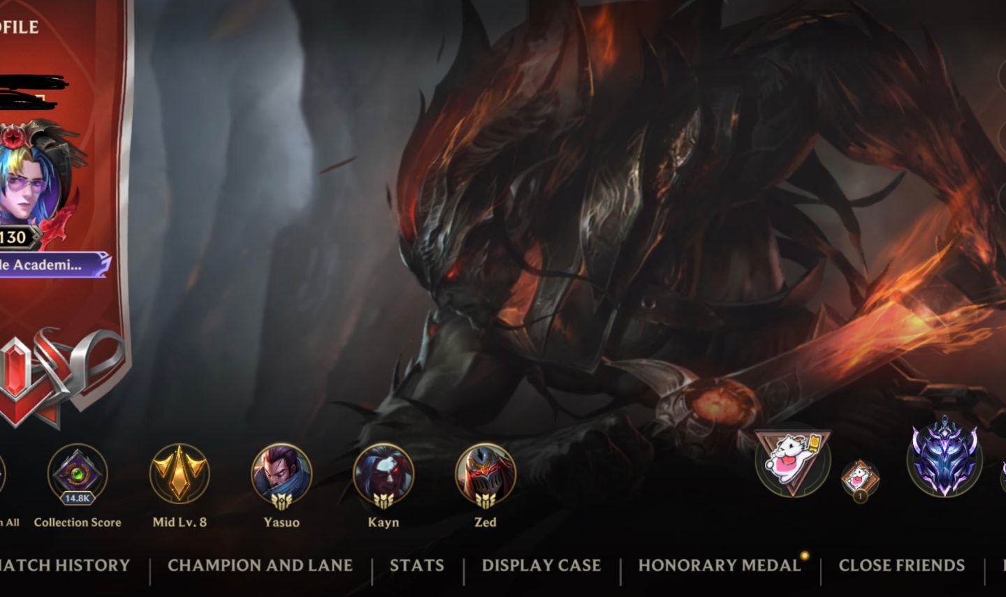 Conta Wild Rift Diamante com 60 Skins
