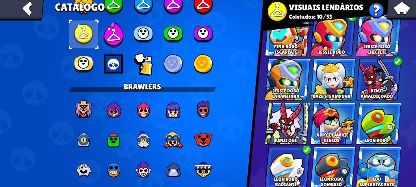 Conta de brawl stars com mais de 97mil troféus