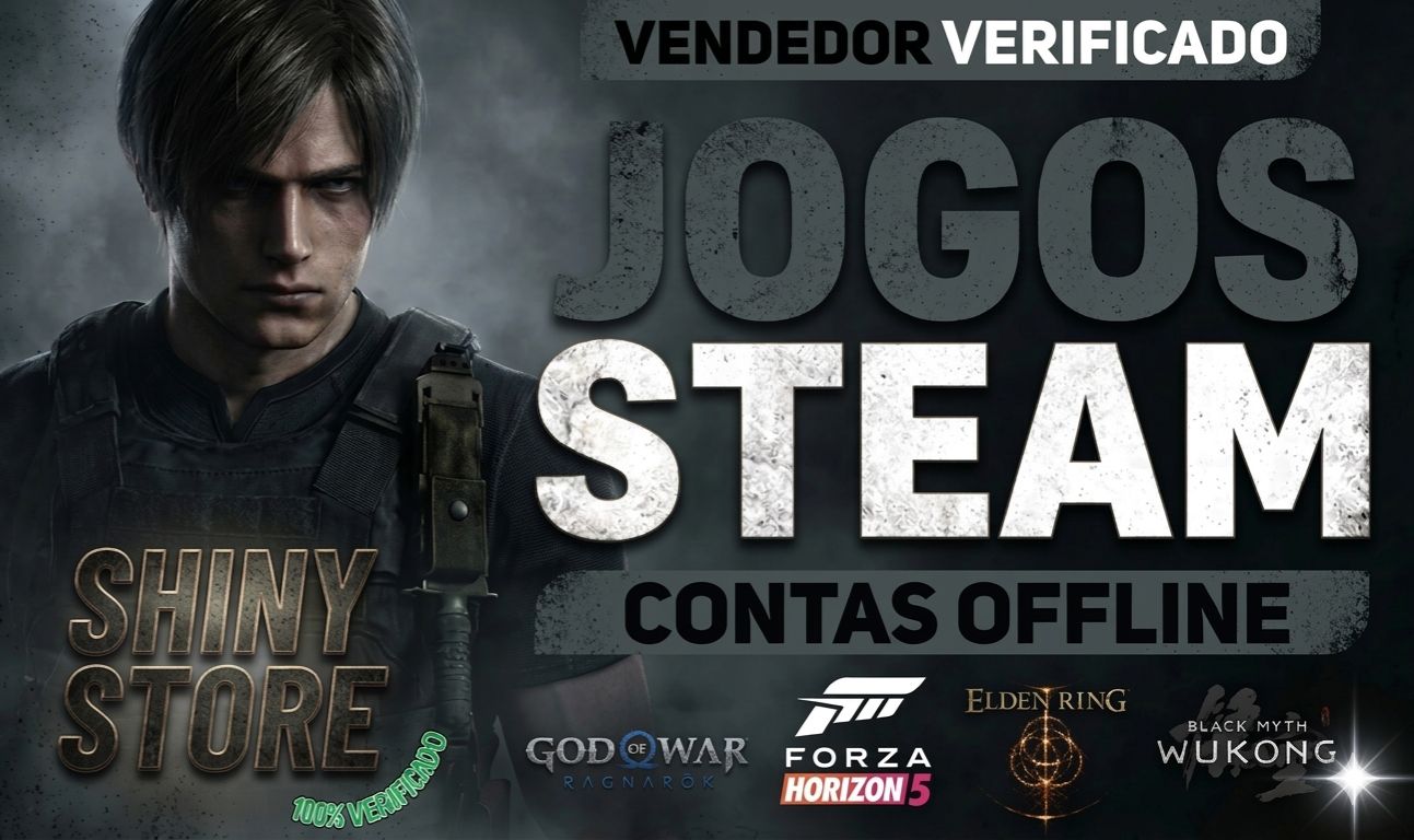[OFERTA] JOGOS STEAM LANÇAMENTOS E CLÁSSICOS - CONTAS OFFLINE