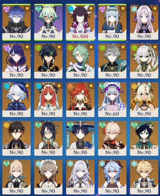 Conta Genshin Dia do Lançamento EndGame + Honkai Star Rail EndGame