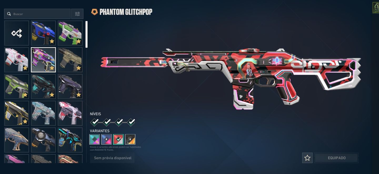 Conta de Valorant com Champions 2021 e Sheriff Arcane e 14 Facas