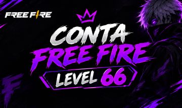 CONTA FREE FIRE | LEVEL 66