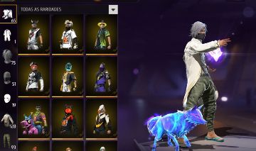Conta de free fire ideal para quem está voltando a jogar