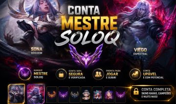 CONTA MESTRE SOLOQ +SONA REQUIEM+VIEGO ESPECTRAL EXALTADO SKIN DE 1K$
