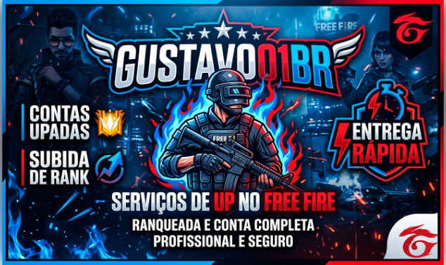 UPO PATENTES NO FREE FIRE - FAÇA SEU ORÇAMENTO AGORA