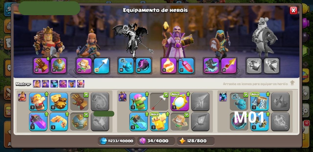 Contas de Clash of Clans Full Acesso