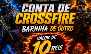 CONTA CROSSFIRE NOVA BARRINHA DE OURO VIP TEMPORARIAS E MN FREE- COD SKY
