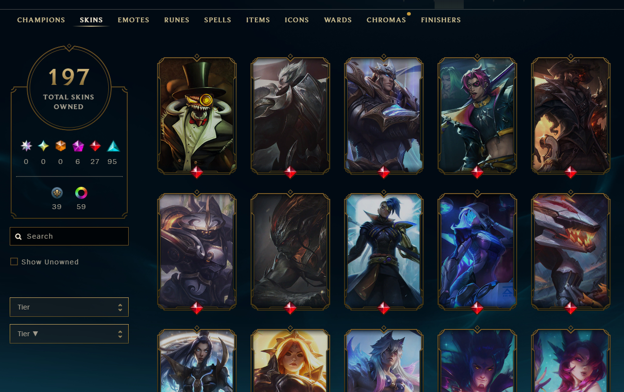 Conta League of Legends / Conta valorant /+200 skins / Full acesso