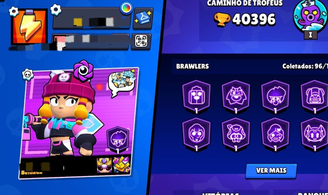 Brawl stars com super rara