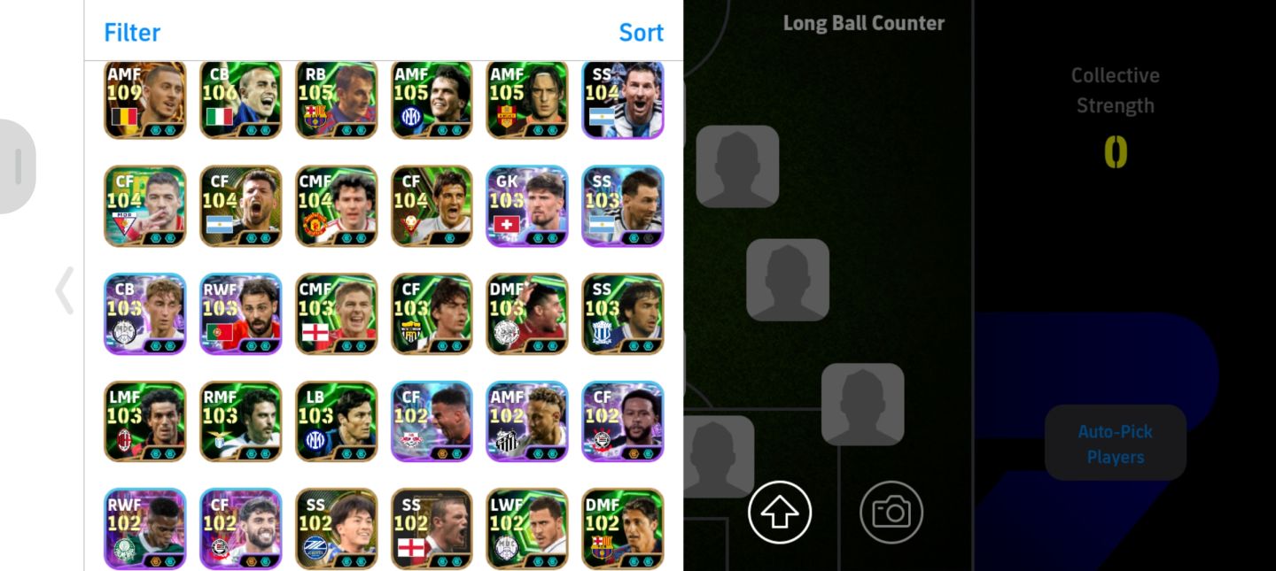 Conta FULL BRASILEIRÃO e FULL JAPONESA!, com 5 BLITZ CULER 3248 e EDEN HAZARD109