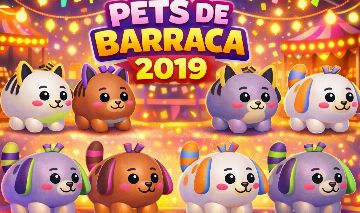 Pets Super Raros Barraca 2019