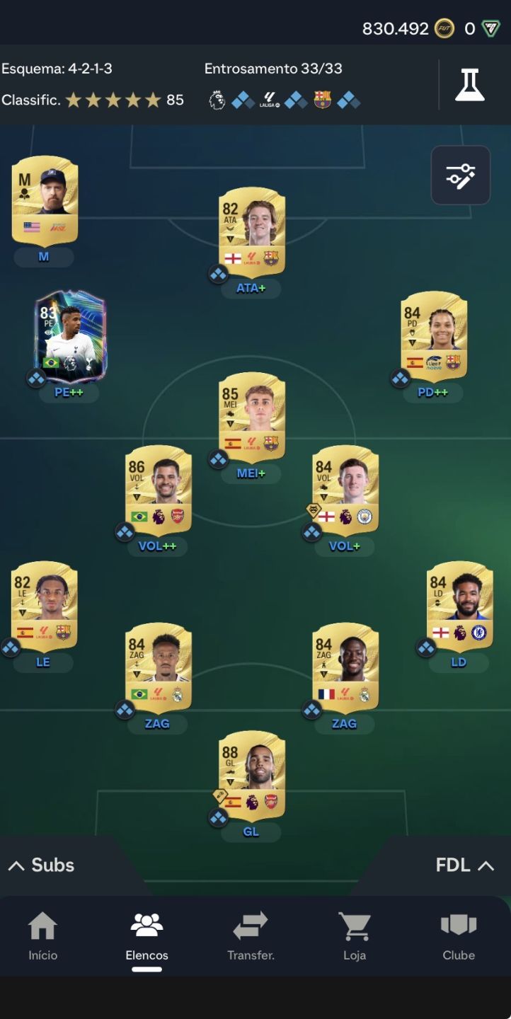 CONTA EA FC 27 - PS5 - 850K EM COINS - WEB APP LIBERADO - ACEITO NEGOCIAÇÃO