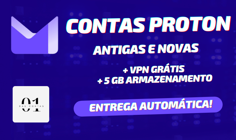 CONTAS PROTON ANTIGAS E NOVAS + VPN GRÁTIS [NÃO É PLANO] | NÃO PEDE SMS