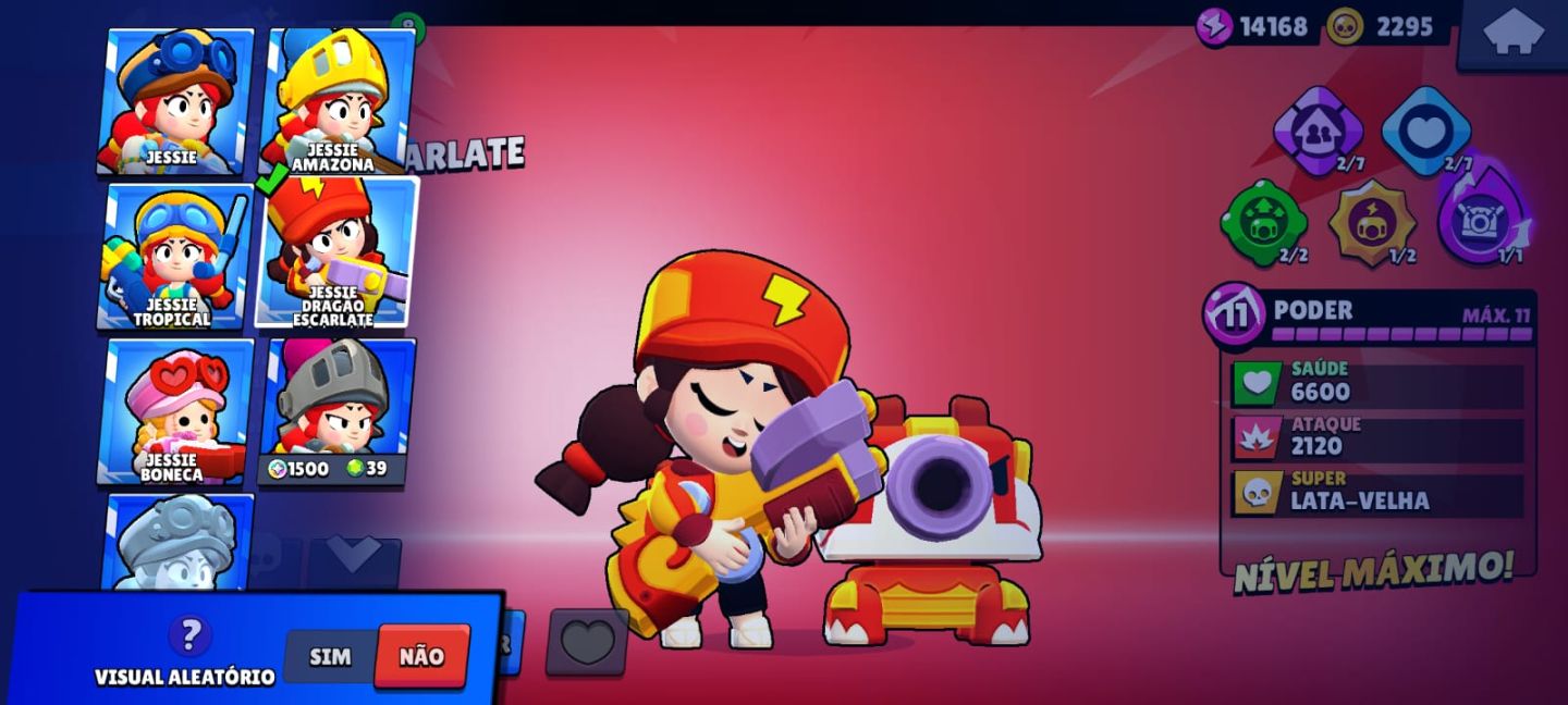 CONTA DE 2019 COM SKINS IMPOSSIVEIS DE CONSEGUIR +16 BRAWLERS NIVEL 11 !!!