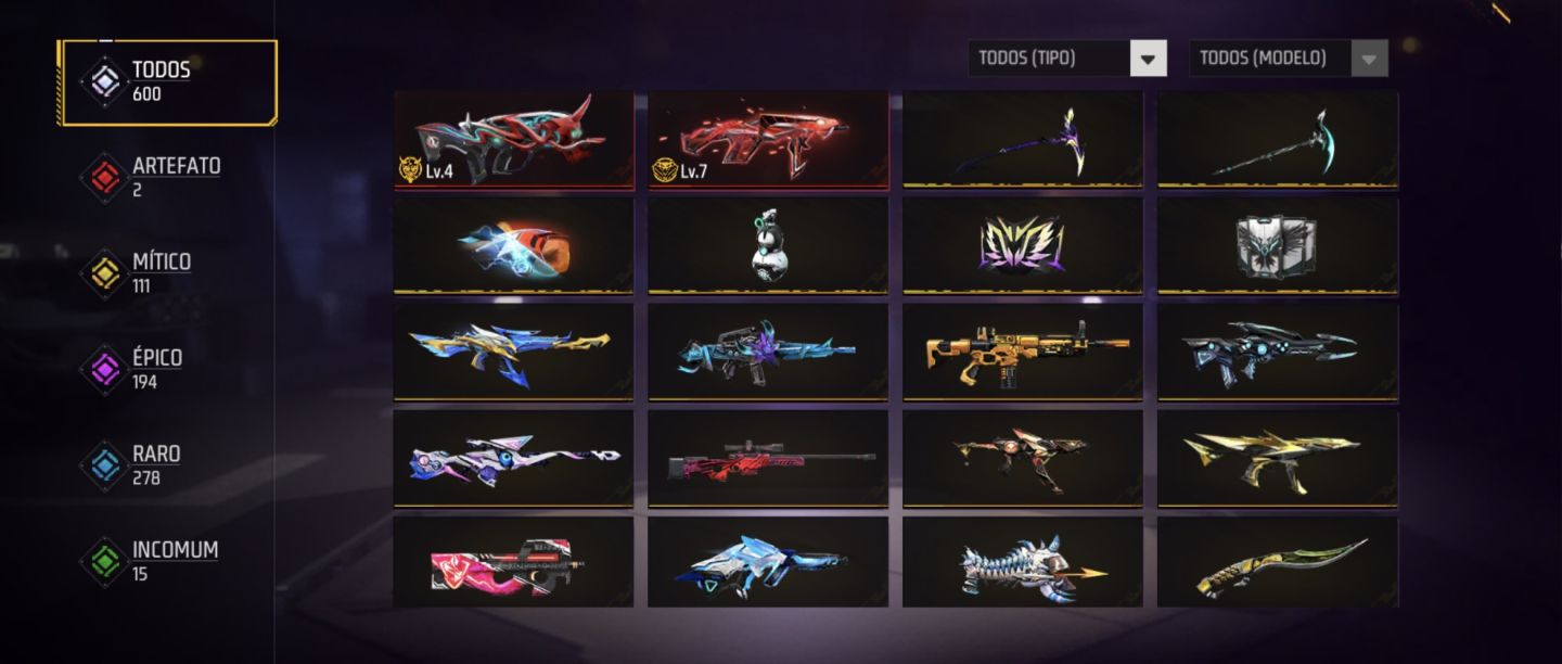 CONTA GEMADA FREE FIRE COM SEGUNDO PASSE E PRIME 8
