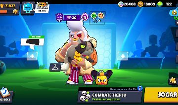 Conta Brawl Stars 72k troféus e todos Brawlers