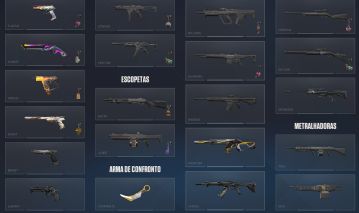 Conta VALORANT com 17 skins, vendendo pois não jogo mais e preciso de dinheiro