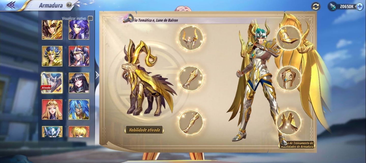 Saint Seiya Awakening Nv43 (A144 Upyr)