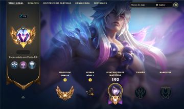 SETT FLORESCER ESPIRITUAL LENDÁRIA ( OURO COM MMR ALTO ) TROCA NICK DISPONÍVEL