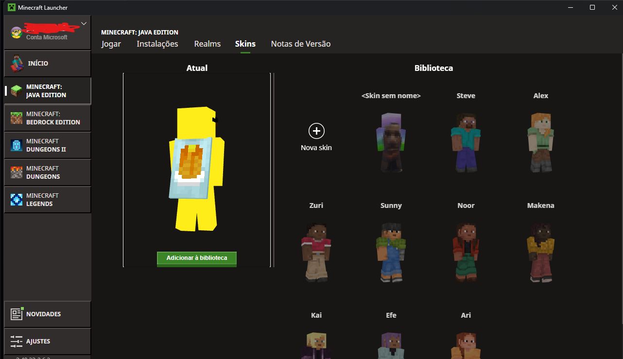 Conta XBOX com minecraft original e forza horizon 5 com DLC