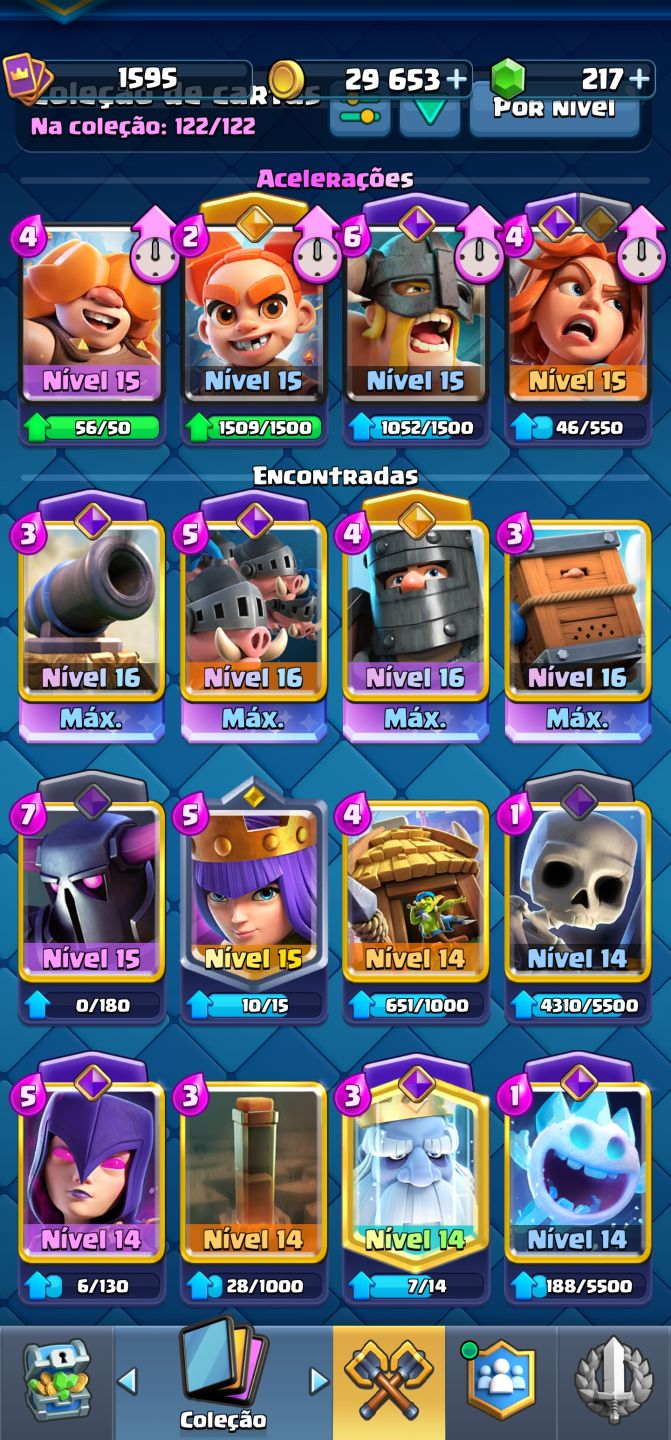 Conta de Clash com 12k