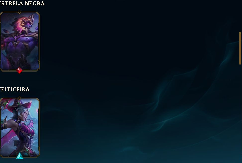 Conta Lol - Com varias Skins Platina - Brinde uma Skin no valorant - Faca