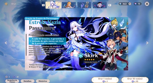 Conta de Genshin Impact Ar 59 América Perfeita para End game e Diversão.