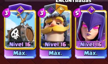 Conta clash royale 13k troféus muitas cartas lvl 16 e cheio de evo