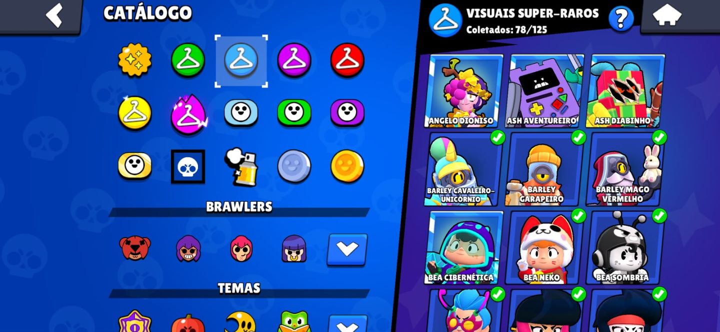PROMOÇÃO CONTA BRAWL STARS GEMADA | 32K TROFÉUS | 103/107 BRAWLERS | 57 MAX