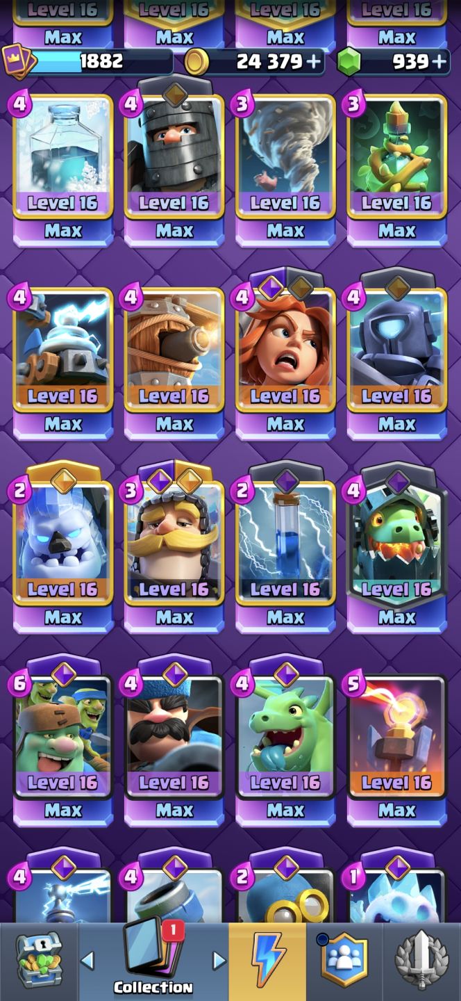 Conta clash royale