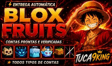 CONTAS BLOX FRUITS | VÁRIOS MODELOS | ENTREGA AUTOMÁTICA