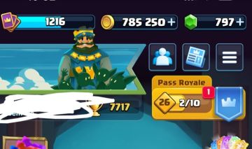 Conta de clash rara mt rara
